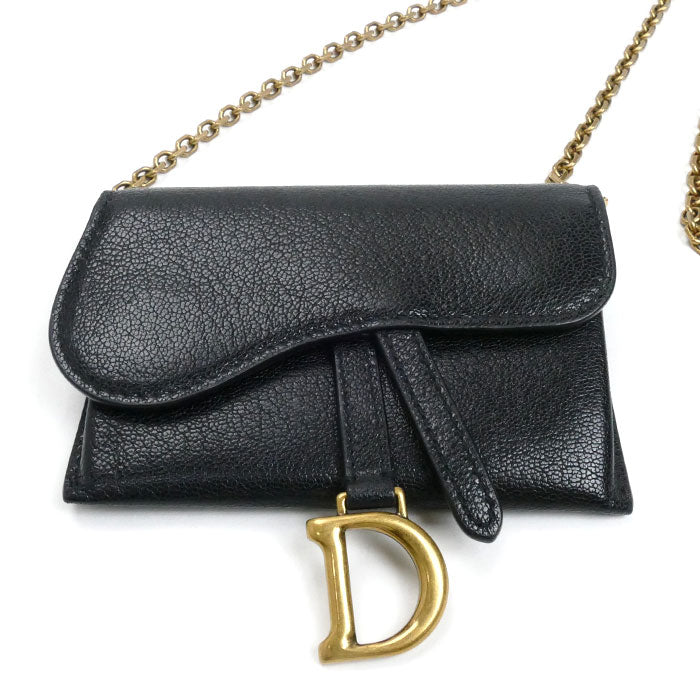 Dior Christian Saddle Nano Calfskin 2Way Shoulder Bag