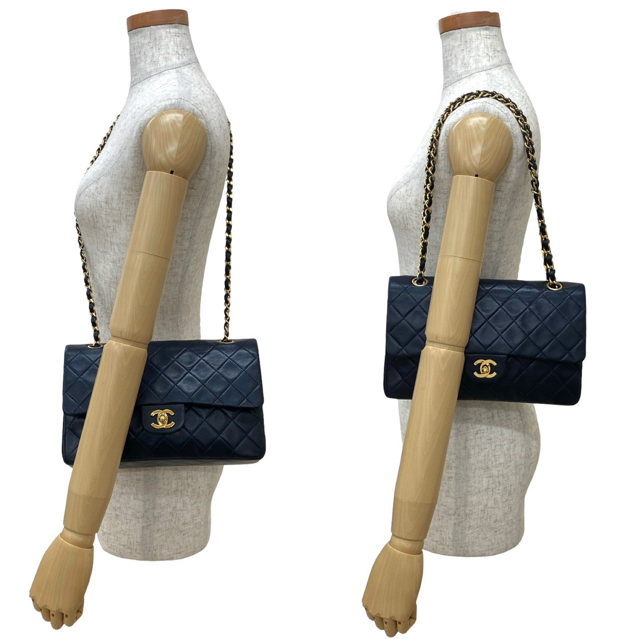 Matelasse Lambskin Shoulder Bag 100
