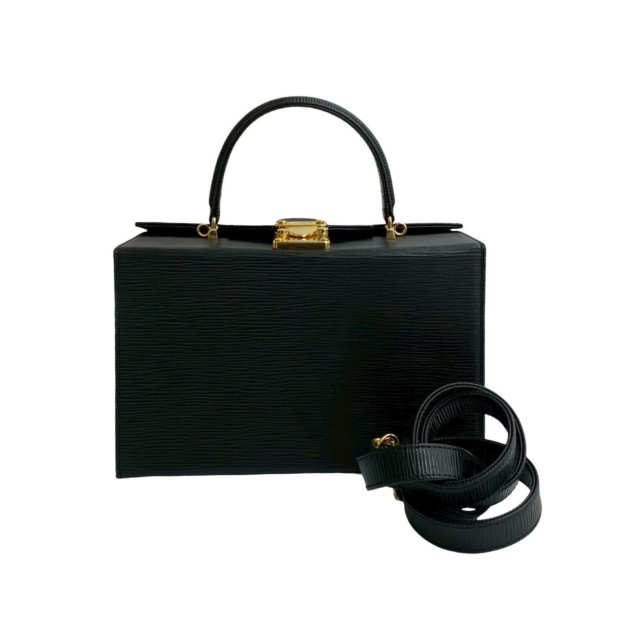Fendi Epi 2Way Handbag Shoulder Bag Leather