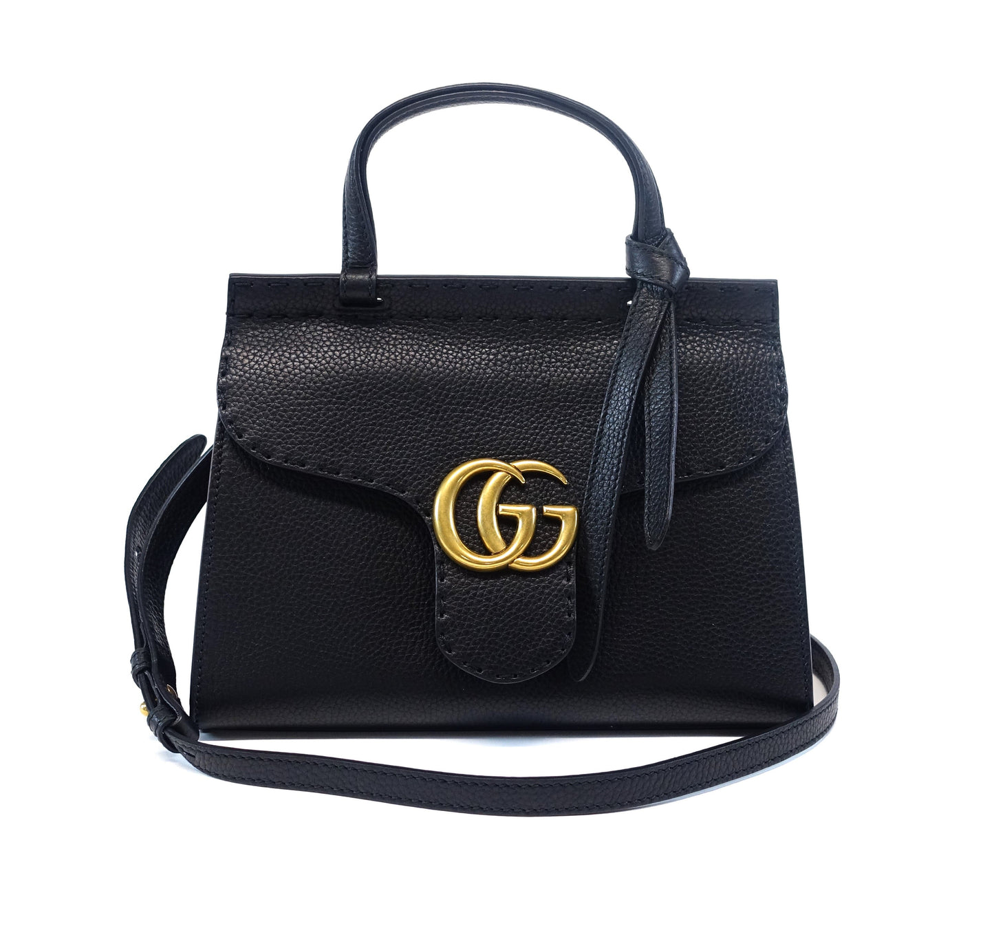 Gucci Gucci Handbag Oc088 Leather Flap Travel Bag