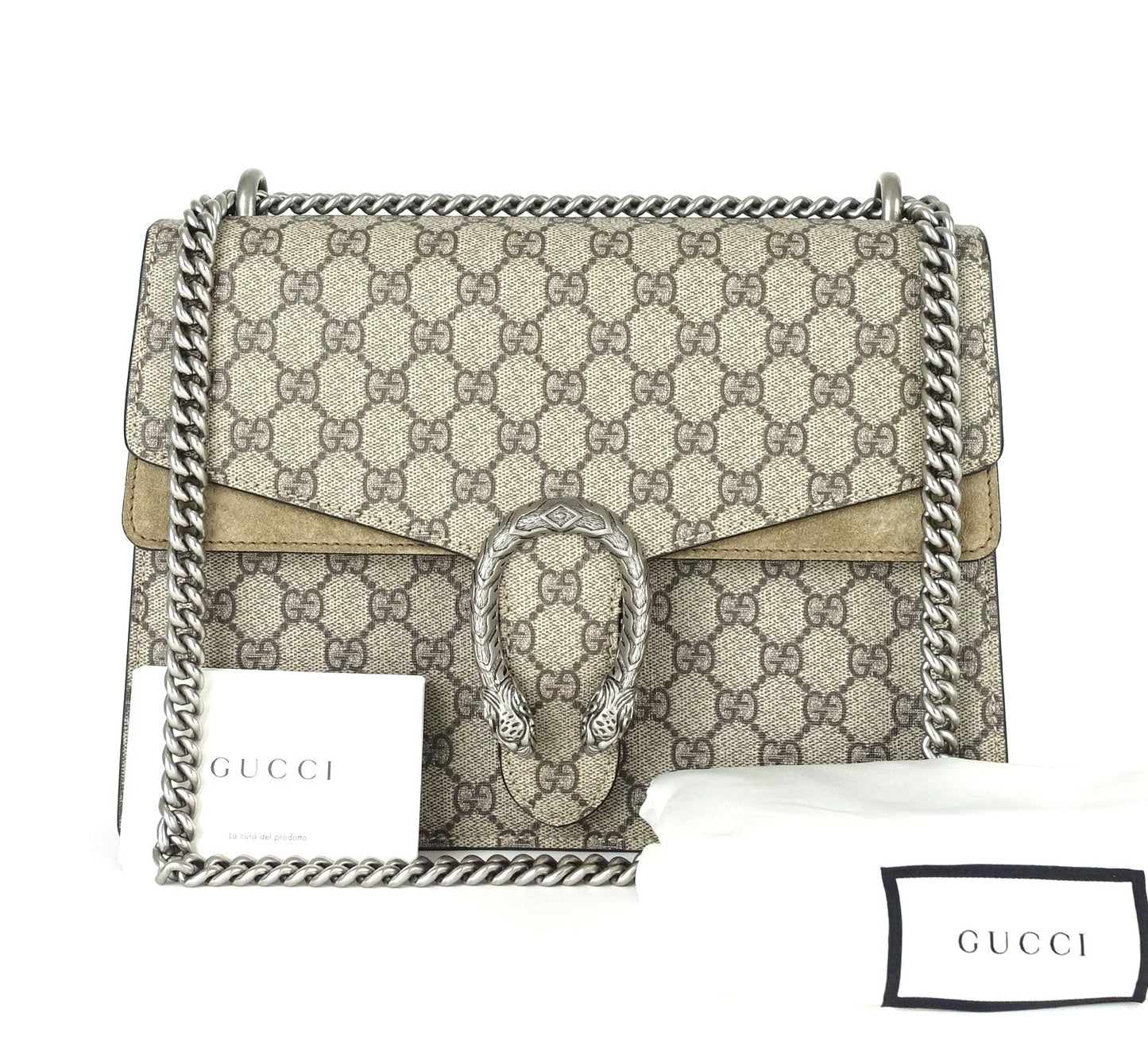 Gucci Dionysus Supreme Bag Canvas Monogram Shoulder Bag Bag Oc404