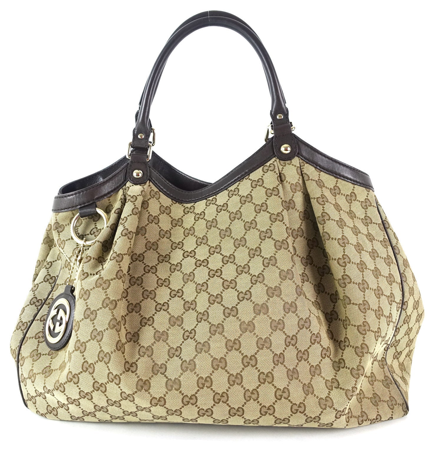 Gucci Sukey Tote Bag Canvas Monogram Tote Oc519