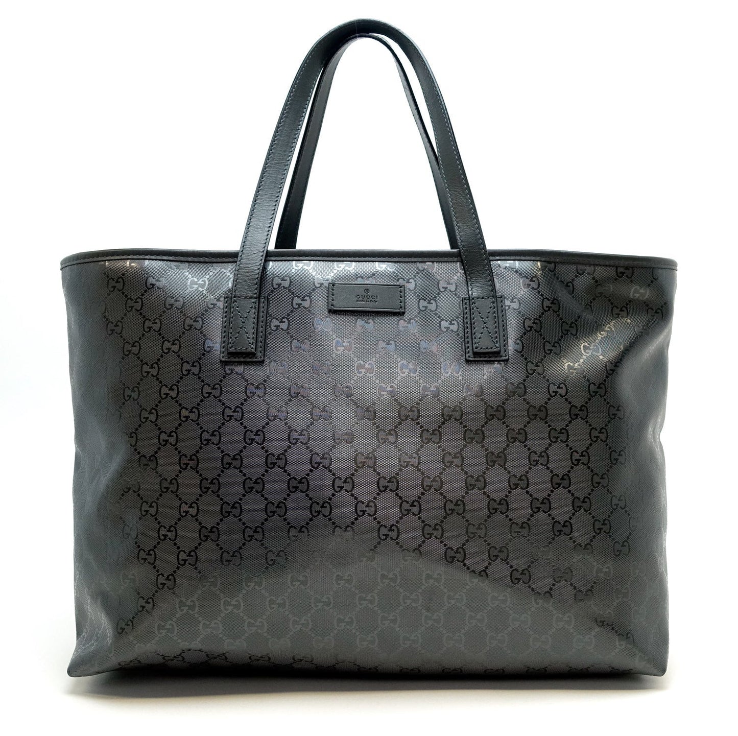 Gucci Imprime Coated Bag Canvas Monogram Tote Bag