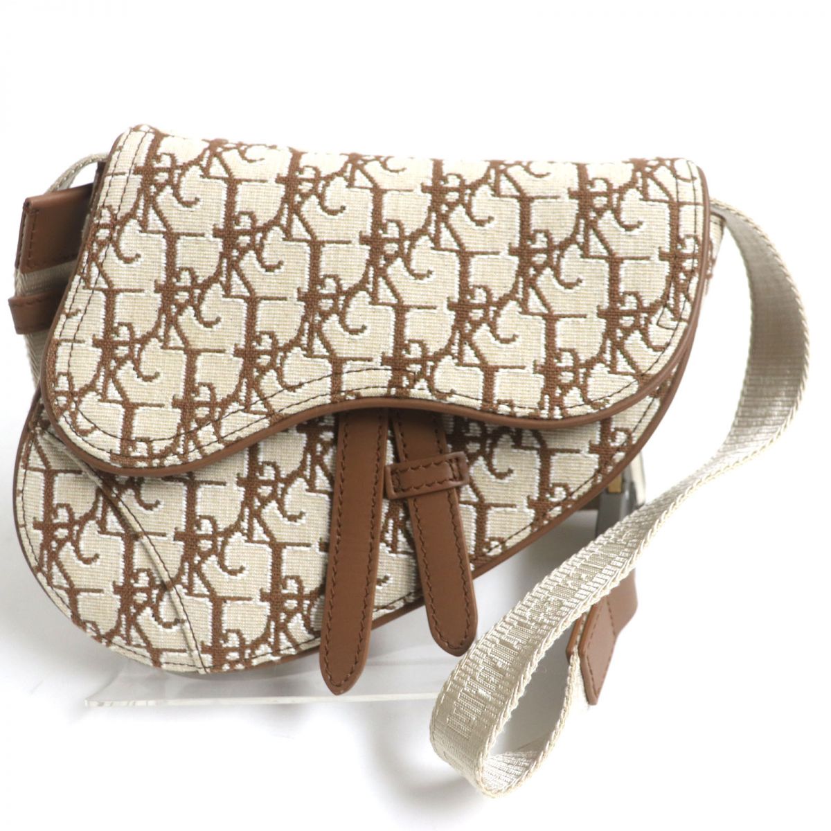 Dior Sling Bag , X Beige Mens Leather Canvas Travel Bag