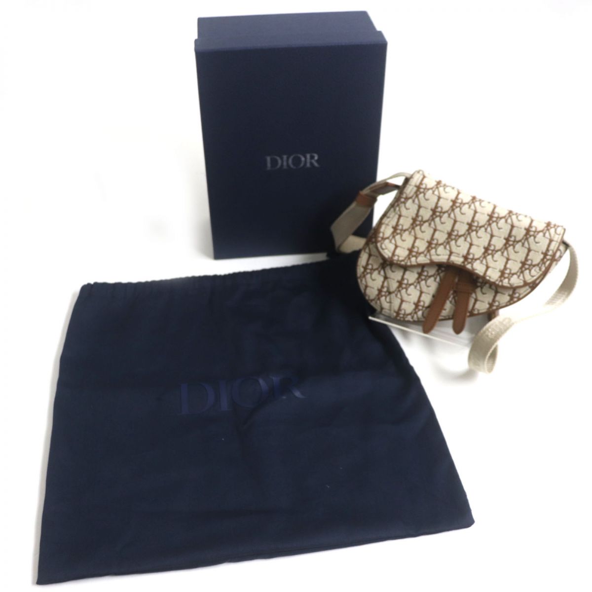Dior Sling Bag , X Beige Mens Leather Canvas Travel Bag