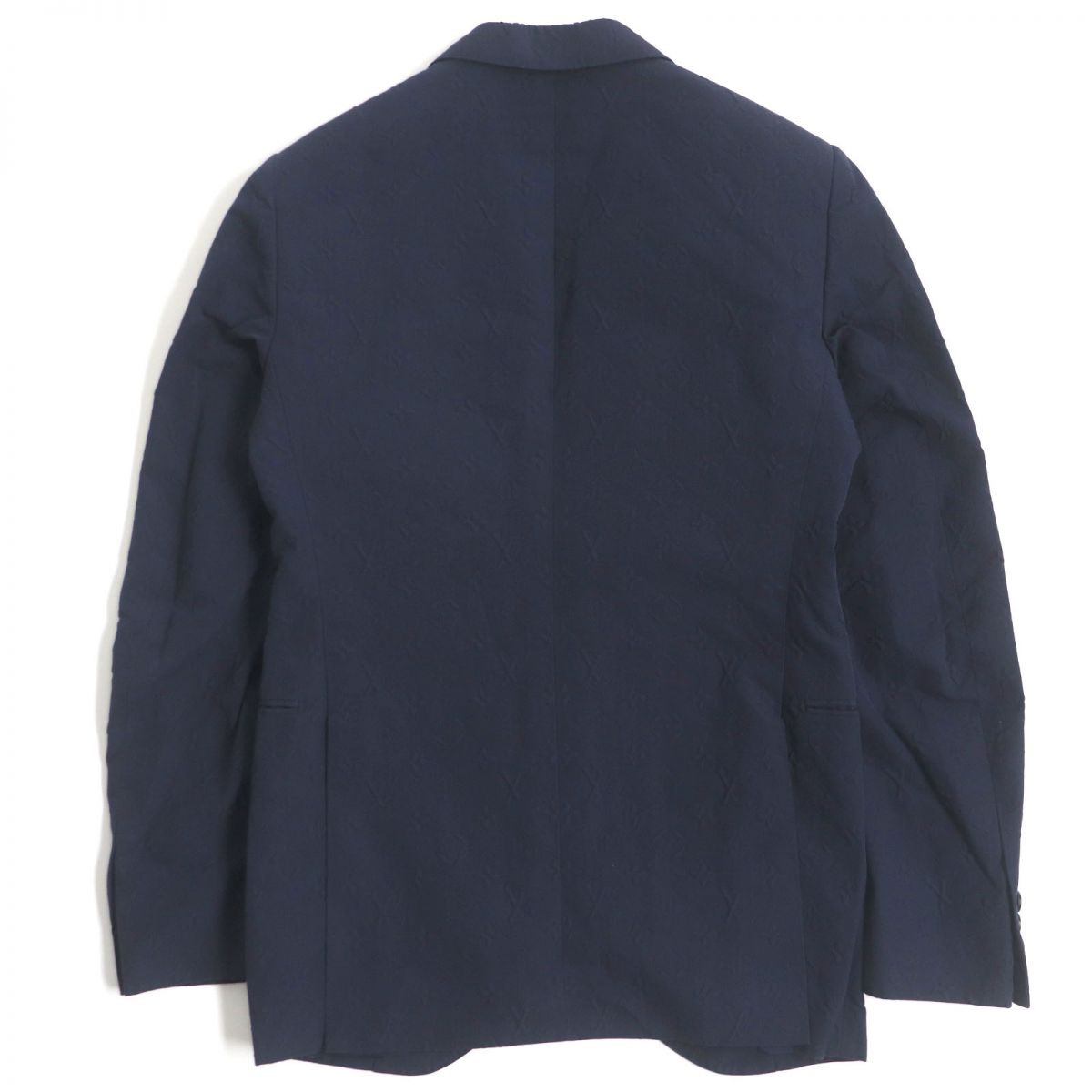 Louis Vuitton tailored jacket Nylon Cotton Navy Apparel