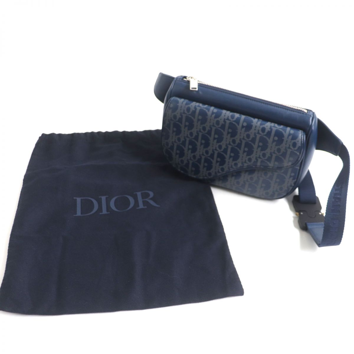 Dior Shoulder Bag Main: Mens Leather Blue