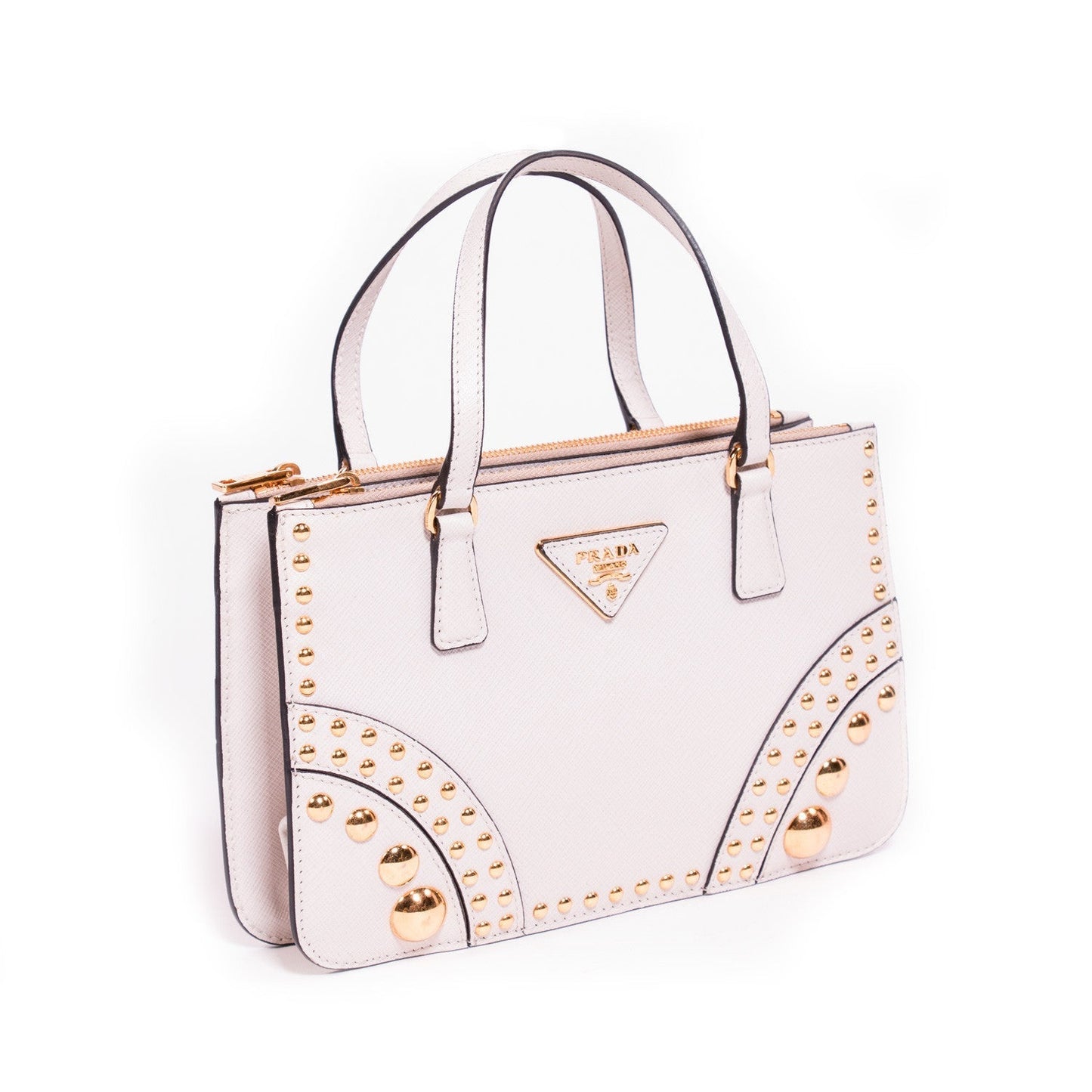 Prada Studded Bag Mini Tote Bag