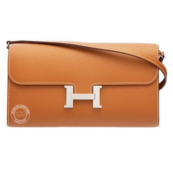 Top Quality Constance Epsom Long To Go Brown Travel Bag