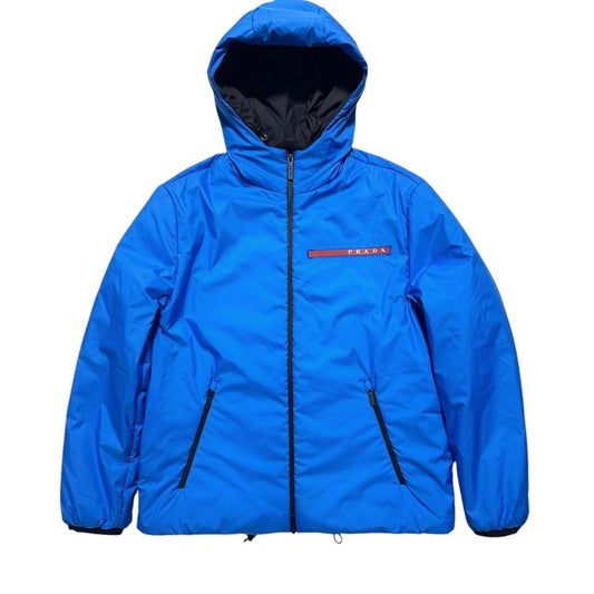 Prada Handbag Linea Rossa Technical Down Jacket