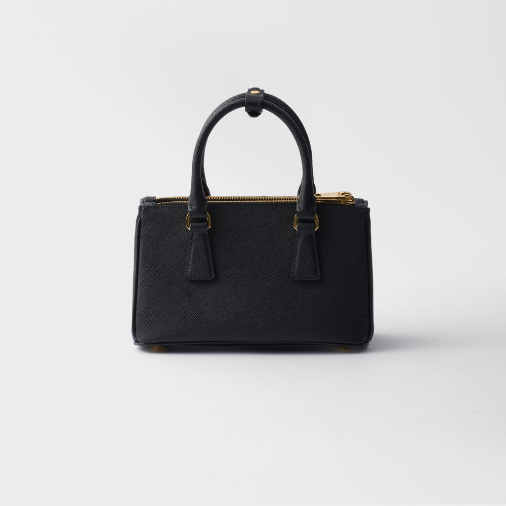 Prada Galleria Bag Leather Saffiano Mini Travel Bag Pr 2511 0499