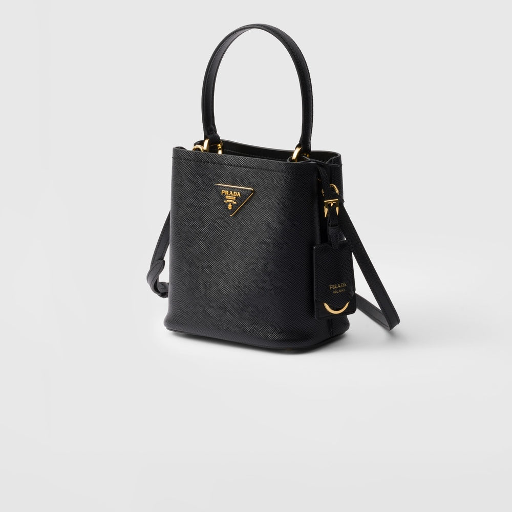 Prada Panier Bag Leather Saffiano Mini Travel Bag Pr 2511 0529