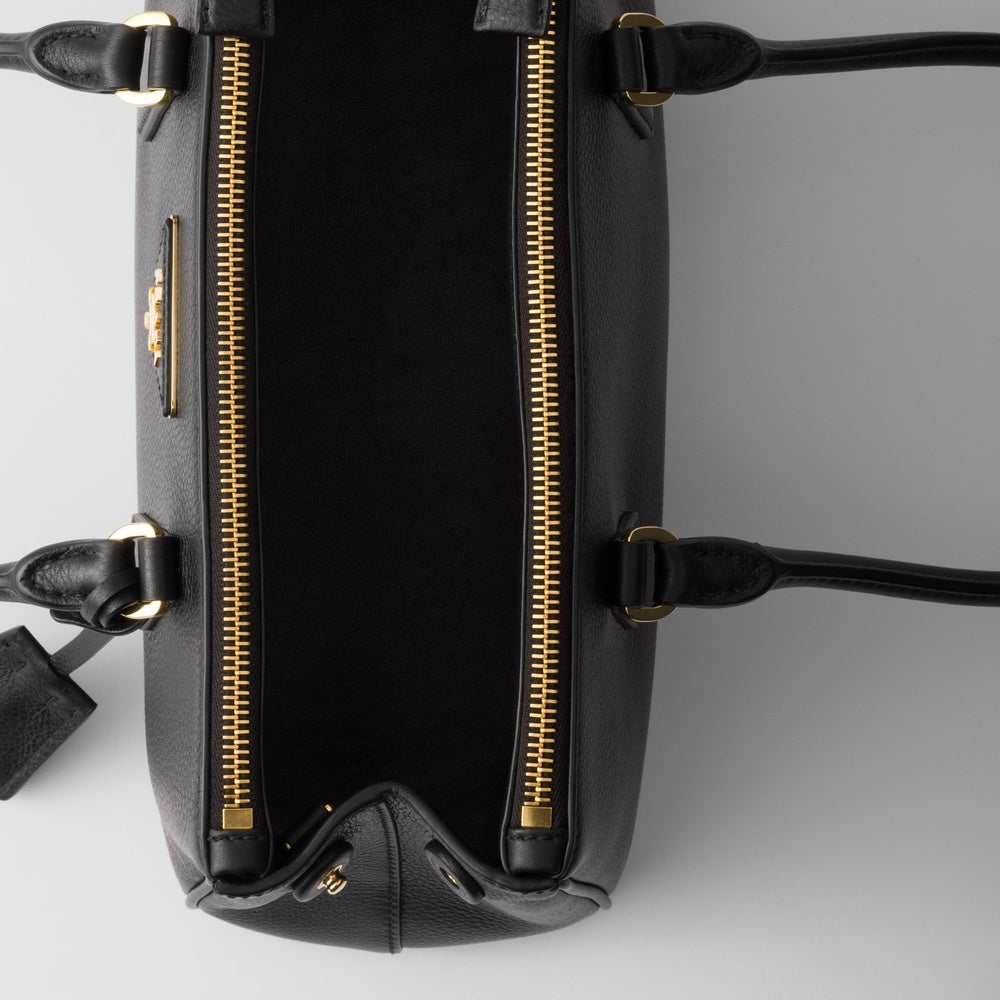 Prada Galleria Bag Leather Medium Travel Bag Pr 2511 0536