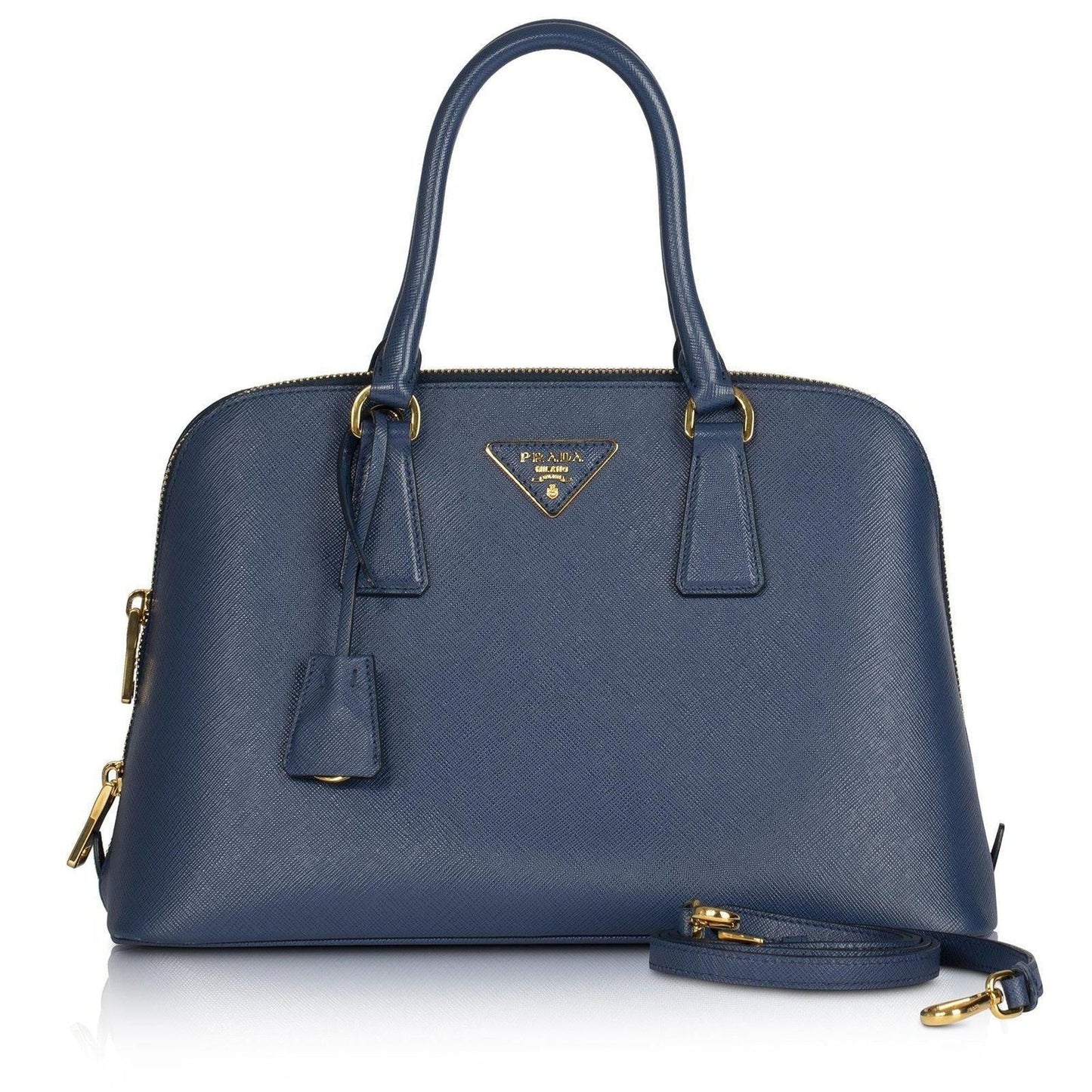 Prada Saffiano Lux Promenade Bag Medium Travel Bag