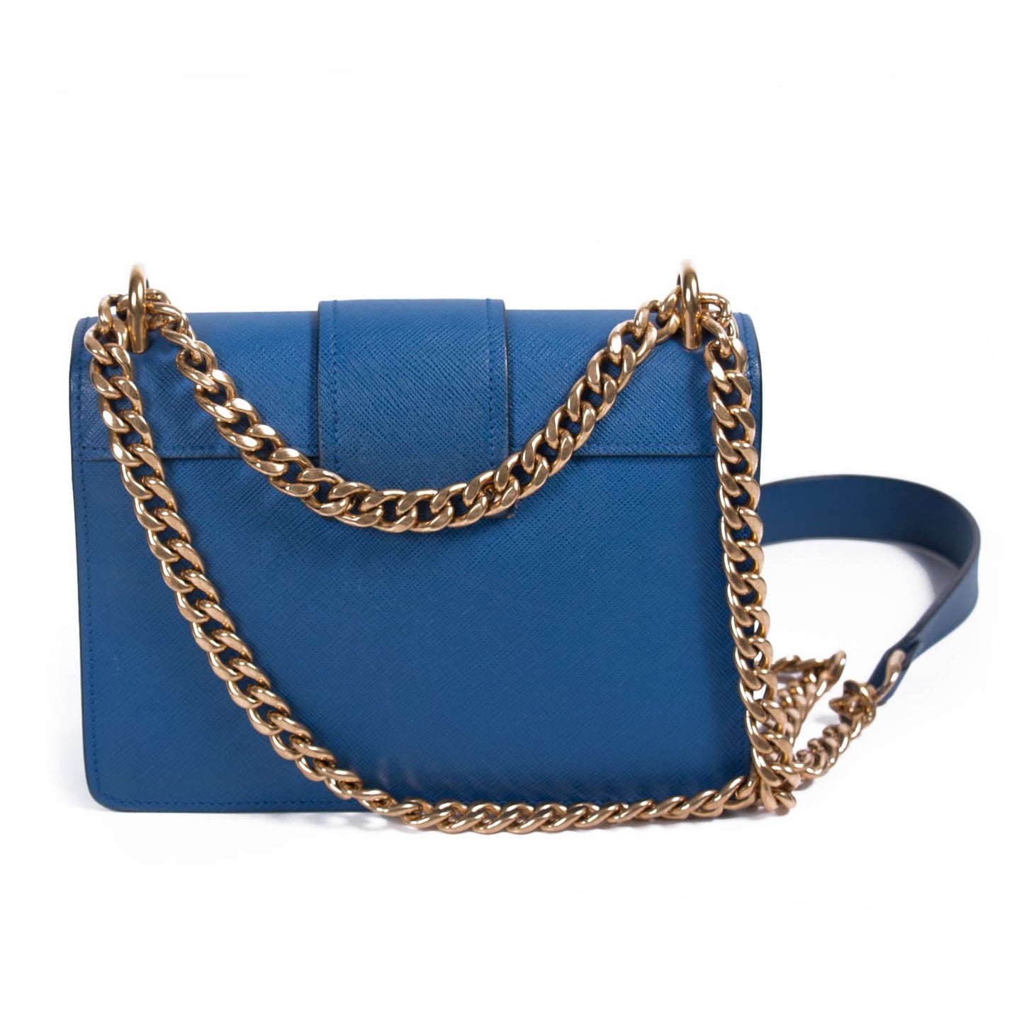 Prada Pattina Lux Shoulder Bag Saffiano