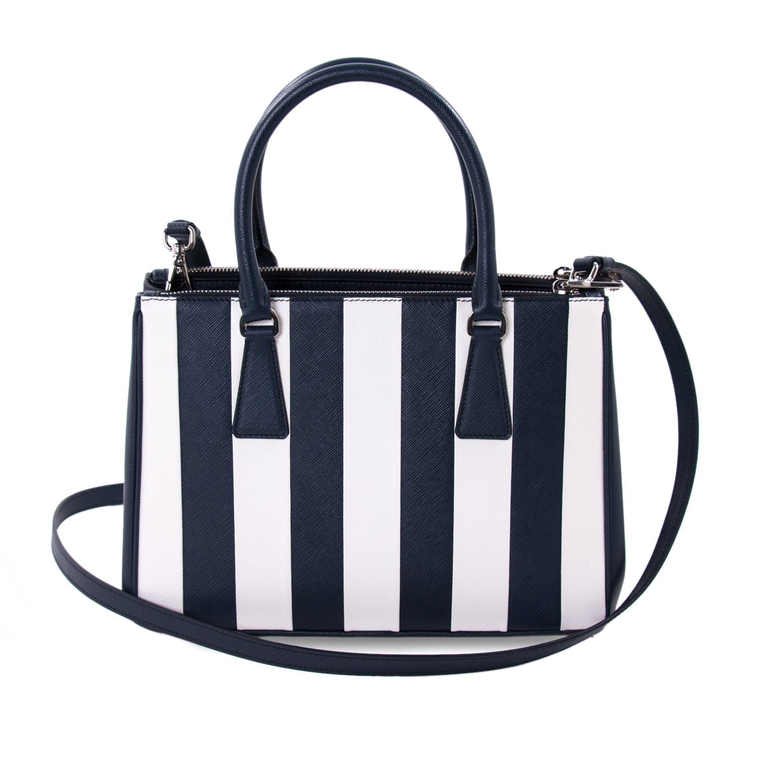 Prada Lux Galleria Double Tote Saffiano Zip Tote Bag Zip Tote 1