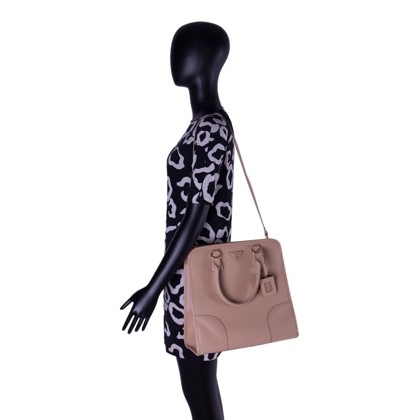 Prada Lux Satchel Bag Saffiano
