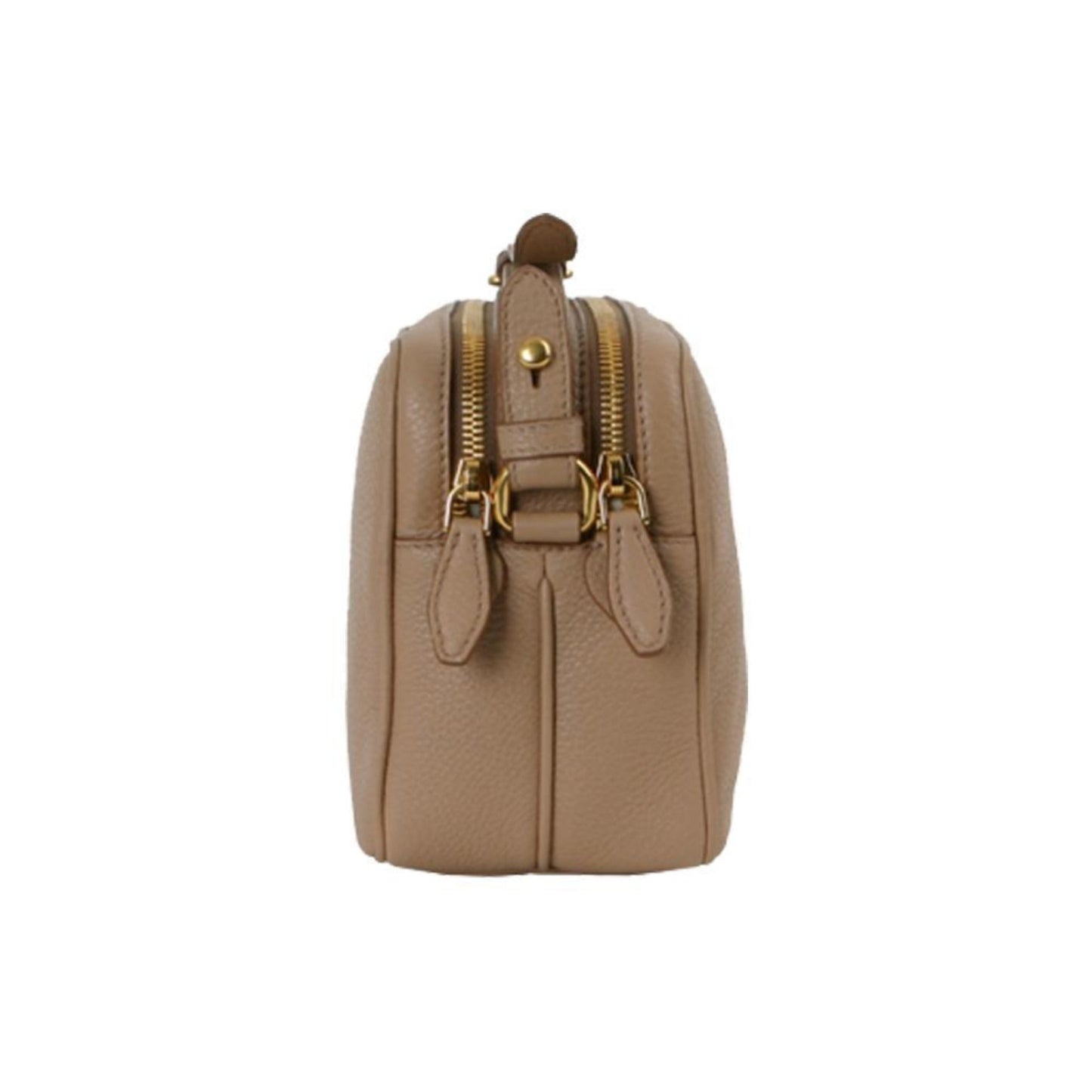 Prada Phenix Double Crossbody Bag Leather Vitello Beige