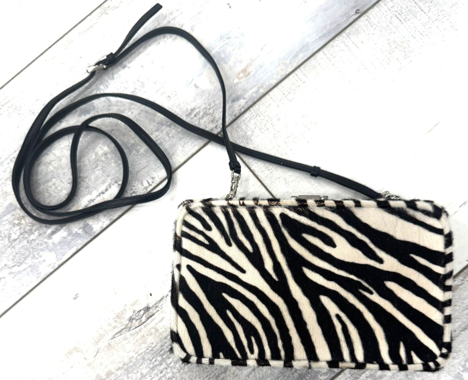Pony Hair With Handbag Travel Bag