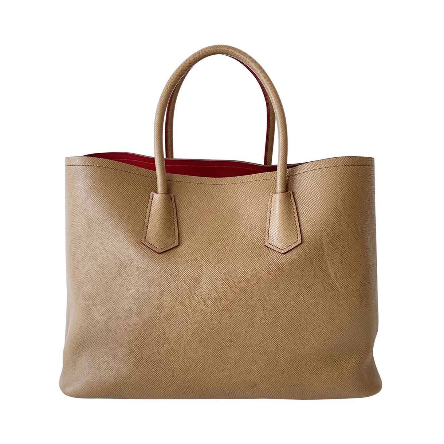 Prada Double Bag Tote Saffiano Large Tote Bag