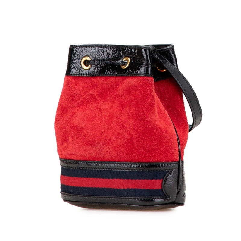 Gucci Ophidia Shoulder Bag Leather Suede Shoulder Bag
