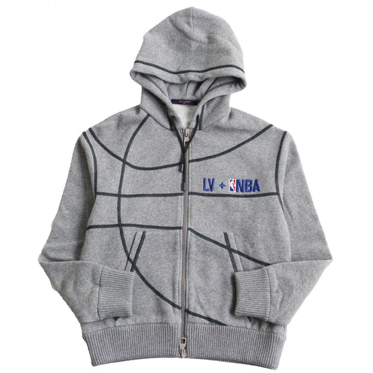 Louis Vuitton Hoodie 37 26 XS Wool Cotton Gray Apparel
