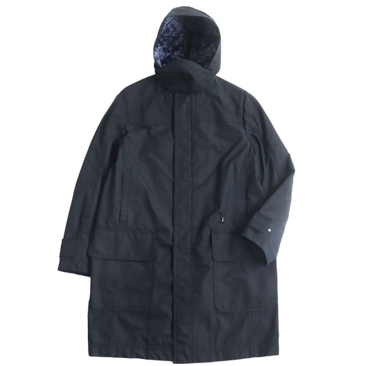 Louis Vuitton Hoodie Nylon Cotton Black Apparel