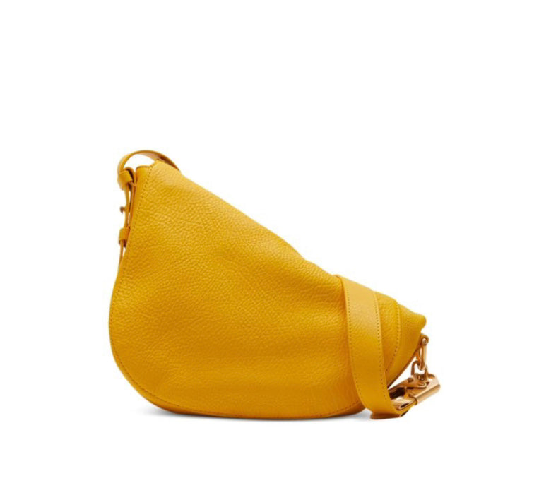 Burberry Luxury Llsm Knight Bag In Crossbody Leather Yellow Crossbody Bag