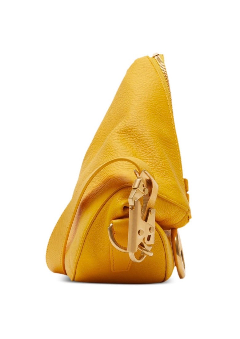 Burberry Luxury Llsm Knight Bag In Crossbody Leather Yellow Crossbody Bag