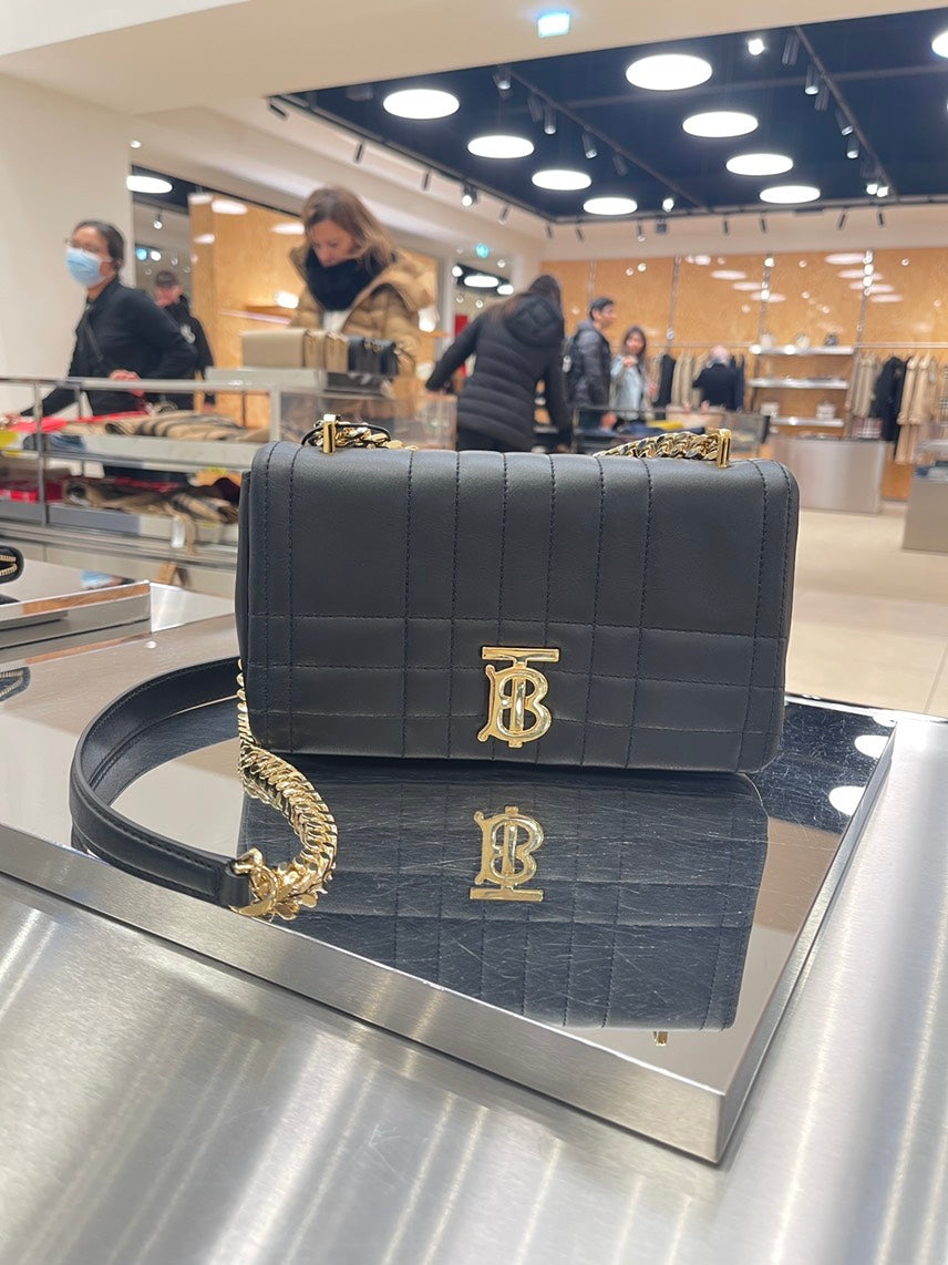Burberry Luxury Lola Shoulder Bag Black