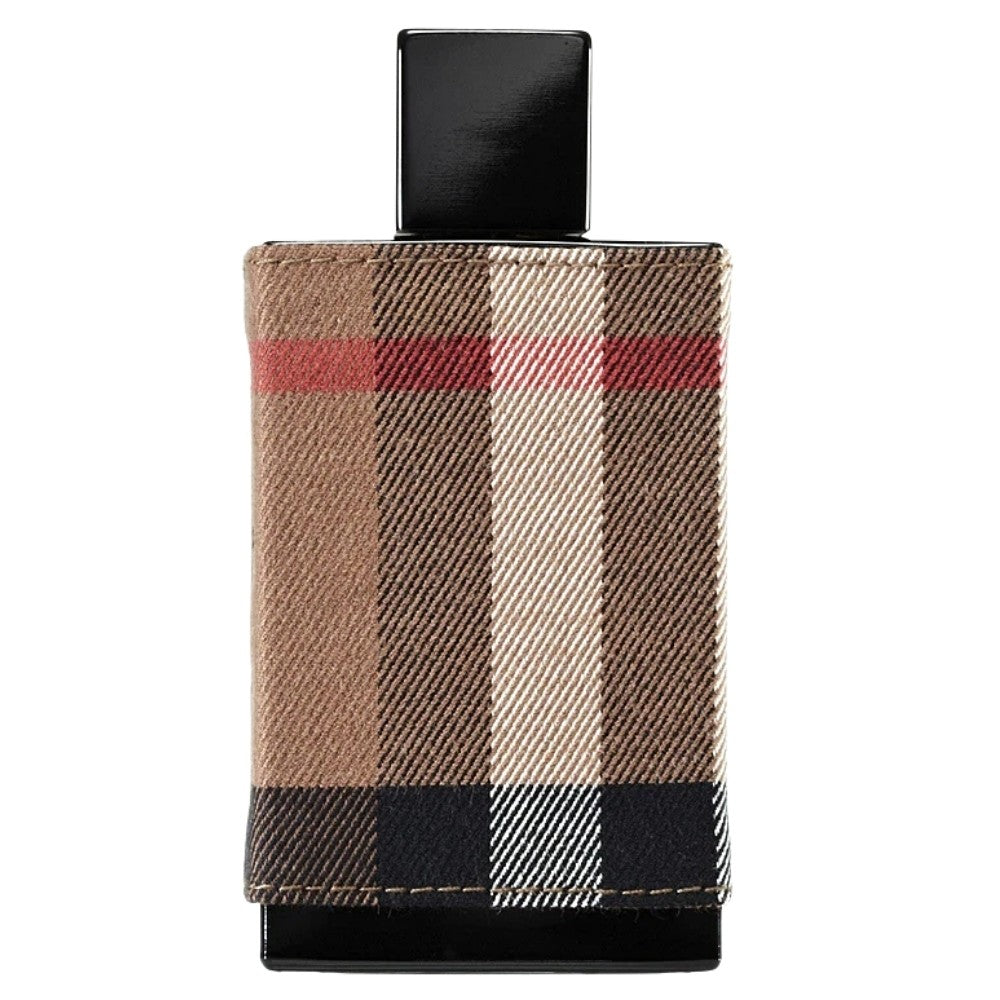 Burberry Luxury London Men Eau De Toilette Oz Plaid Brown Travel Bag