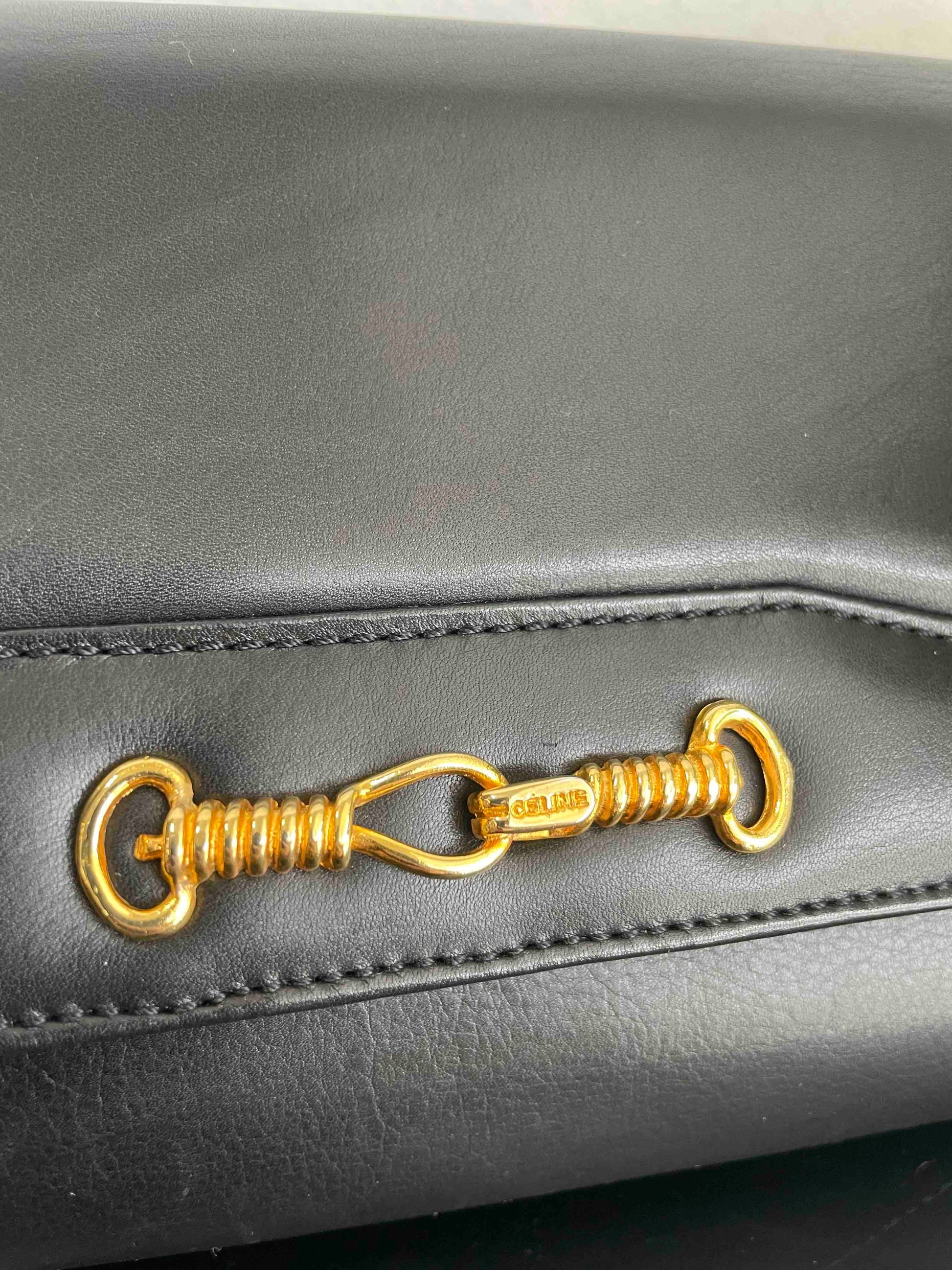 Luxury Chainbag Shoulder Bag Leather Black