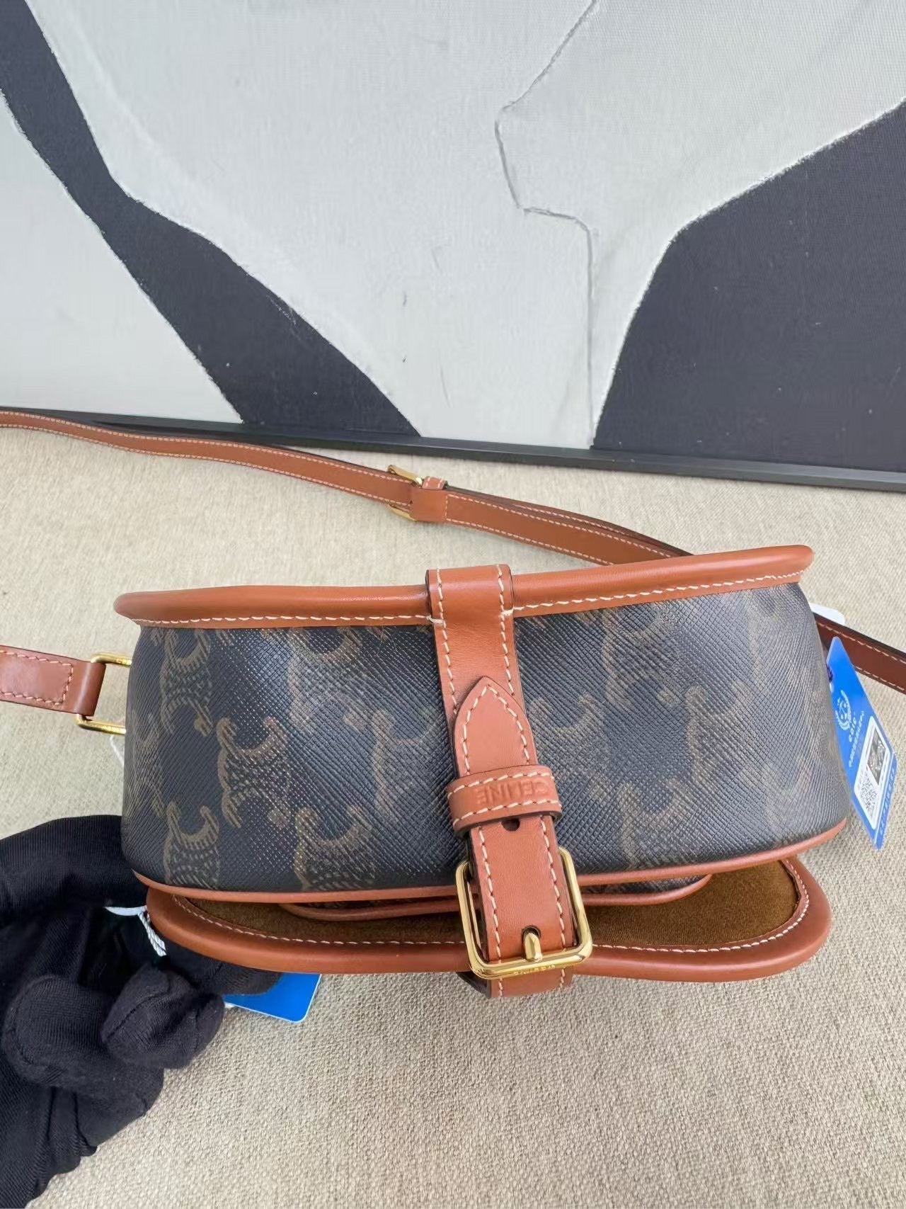 Luxury Saddle Bag Designer Handbag Brown Travel Bag
