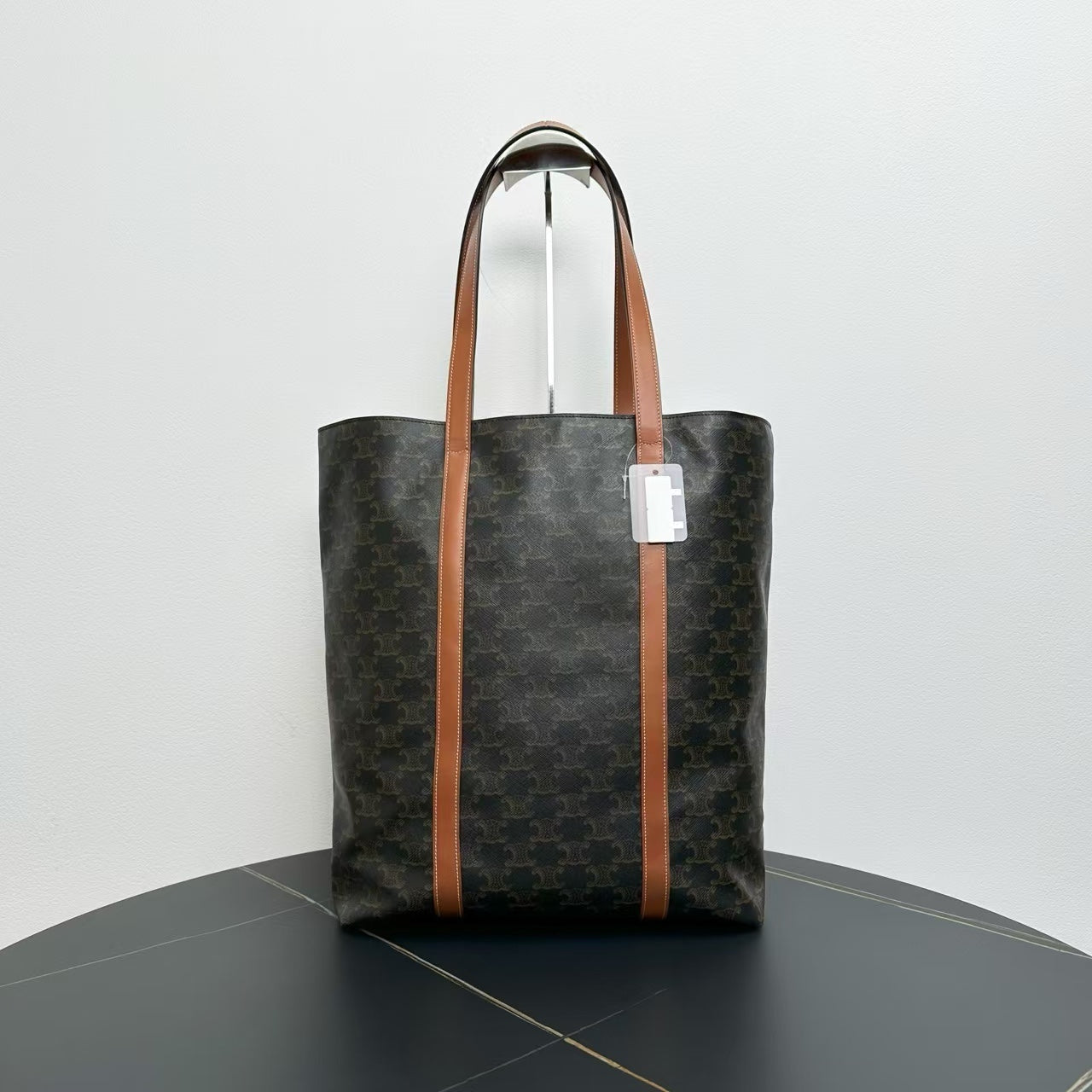Luxury Tote Bag In Designer Handbag Canvas Brown