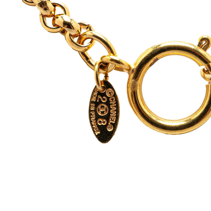 Coco Mark Necklace Gold Plated