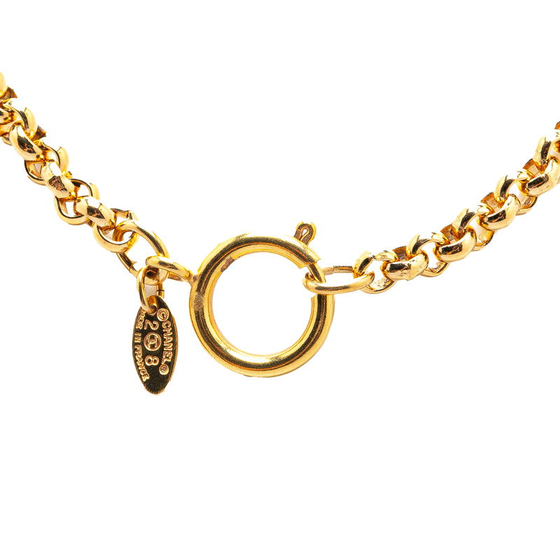 Coco Mark Necklace Gold Plated