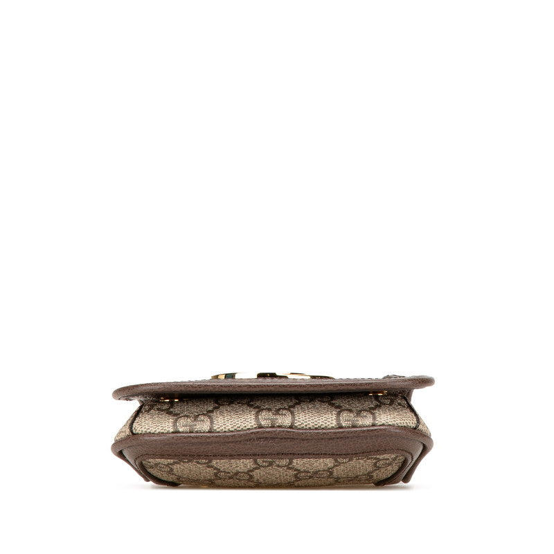 Gucci Interlocking Blondie Supreme Pvc Shoulder Bag