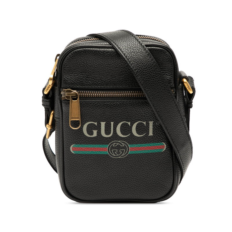 Gucci Sheline Line Shoulder Bag Leather Shoulder Bag