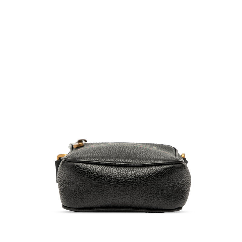 Gucci Sheline Line Shoulder Bag Leather Shoulder Bag