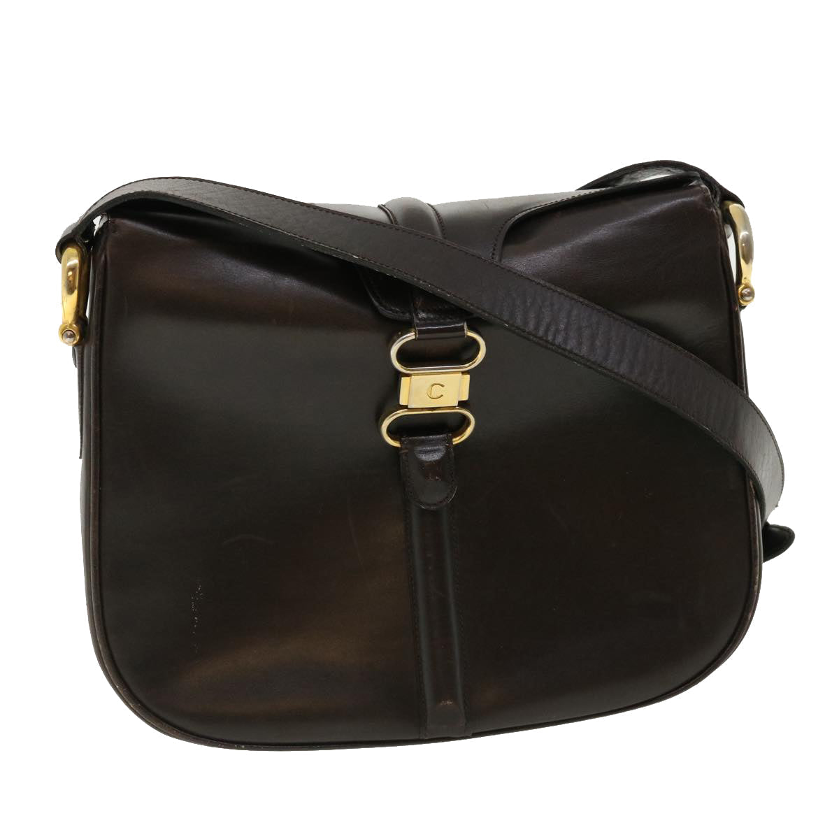Luxury Shoulder Bag Rd Leather Brown