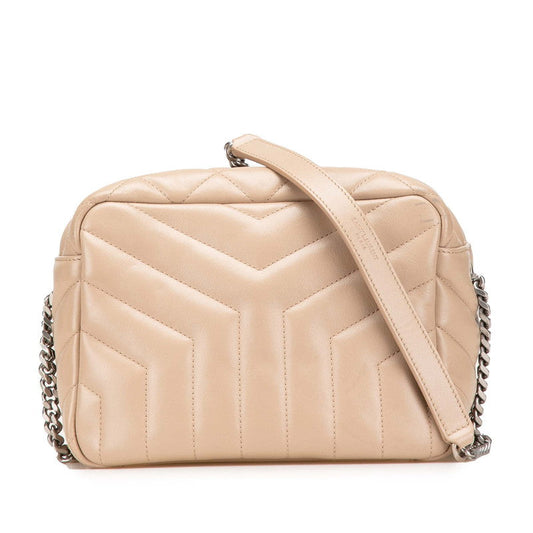 YSL Saint Laurent Loulou Bowling Shoulder Bag Leather