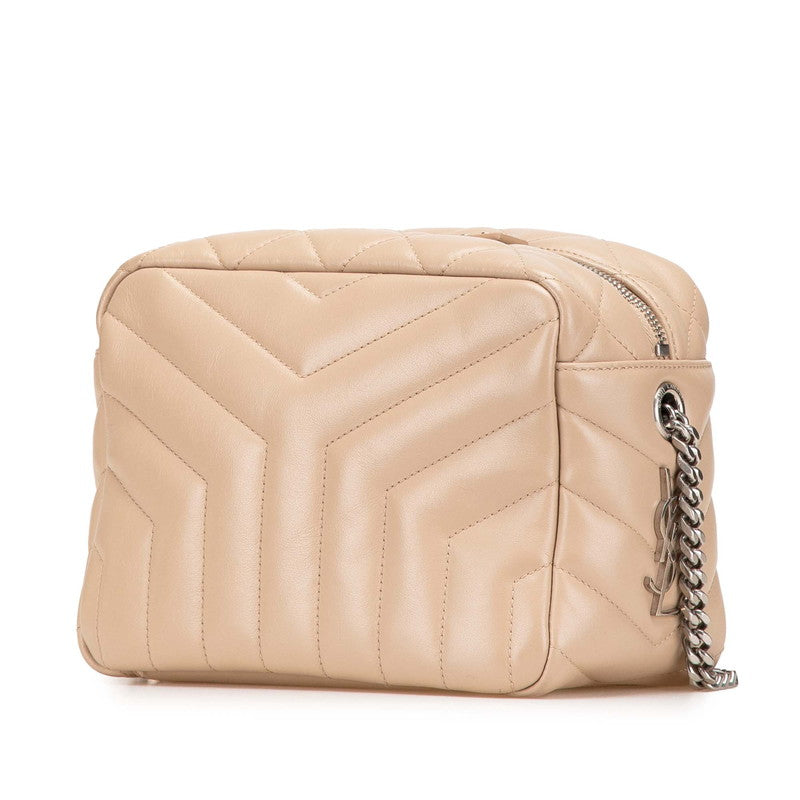 YSL Saint Laurent Loulou Bowling Shoulder Bag Leather