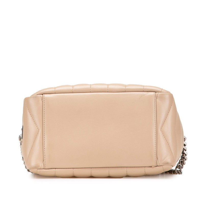 YSL Saint Laurent Loulou Bowling Shoulder Bag Leather
