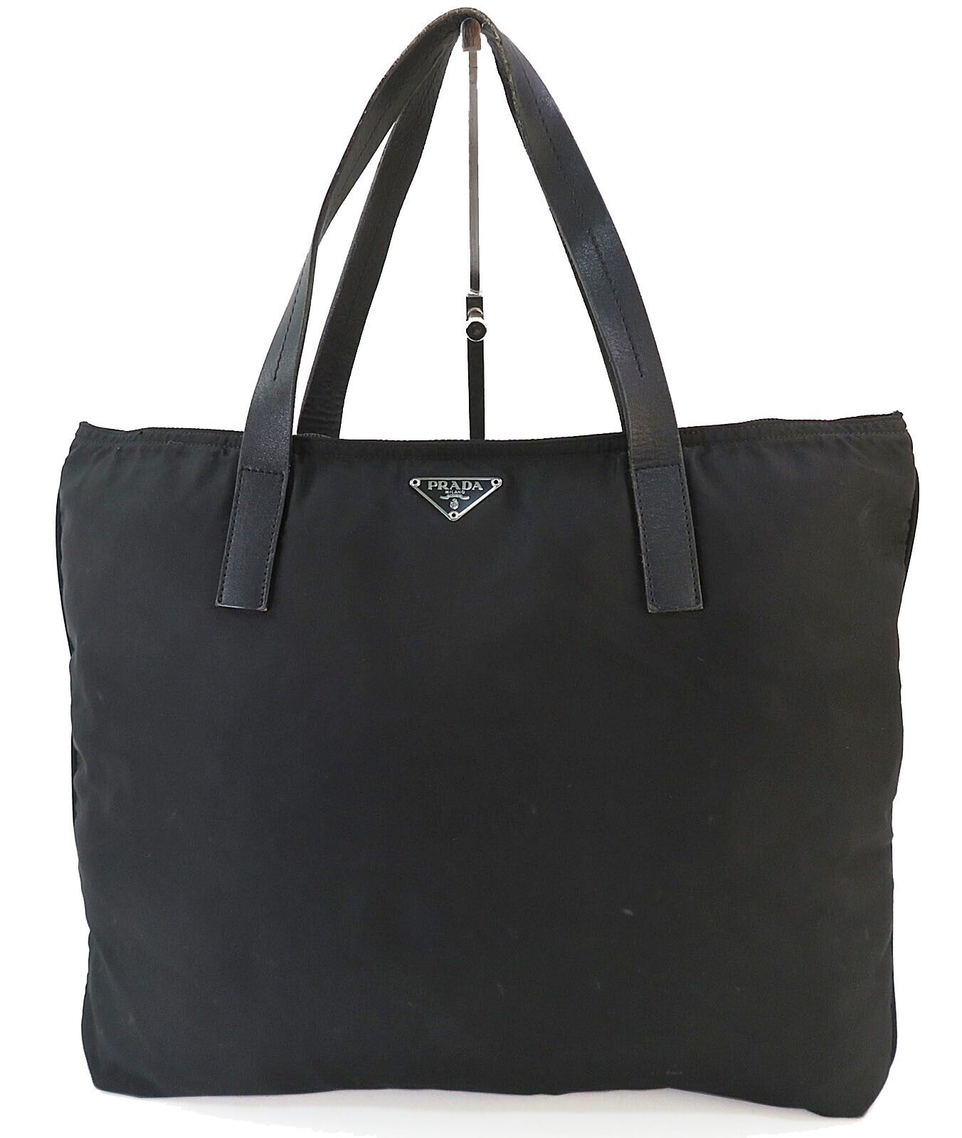 Prada Milano Tessuto Tote Bag Nylon Black