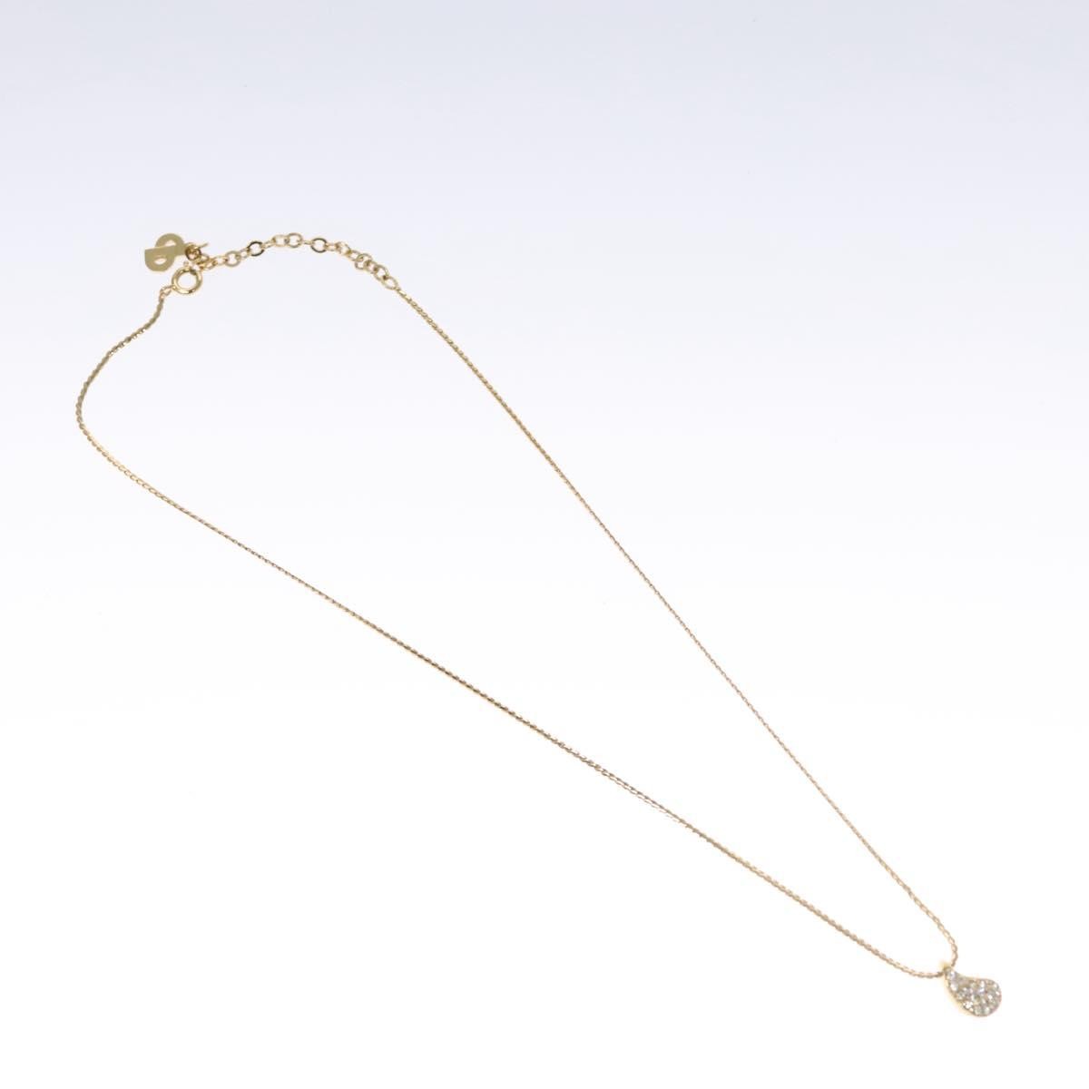 Dior Jewelry Christian Cd Pendant Necklace -Plated y Metal Gold