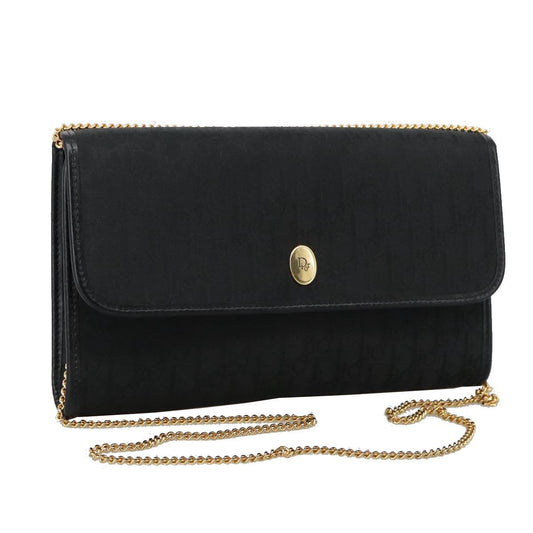 Dior Crossbody Bag Christian Trotter Shoulder Bag Bag Canvas Black