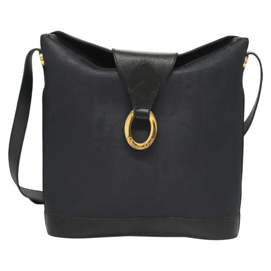 Dior Shoulder Bag Christian Trotter Bag 4 Canvas Blue Navy
