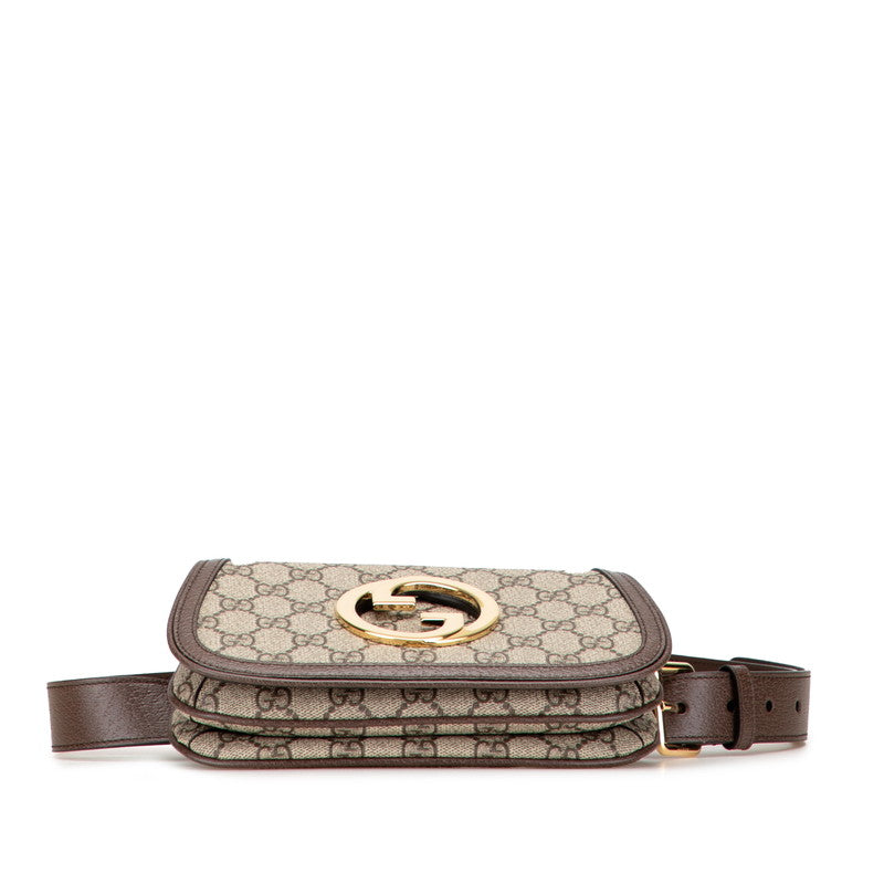 Gucci Blondie Supreme Pvc Belt Bag Leather Accessory