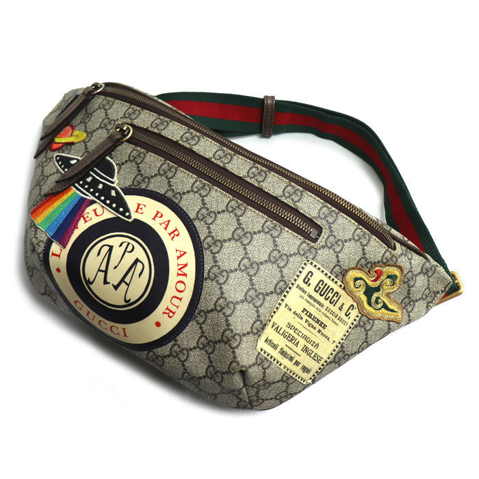 Gucci Supreme Courier Body Bag Travel Bag