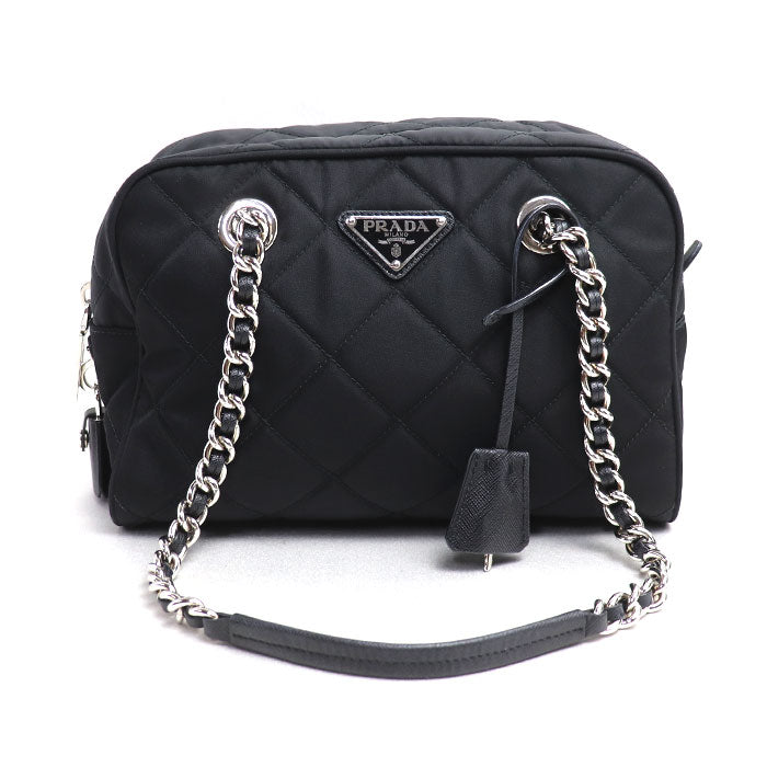 Prada Tessuto Impuntu Shoulder Bag Nylon